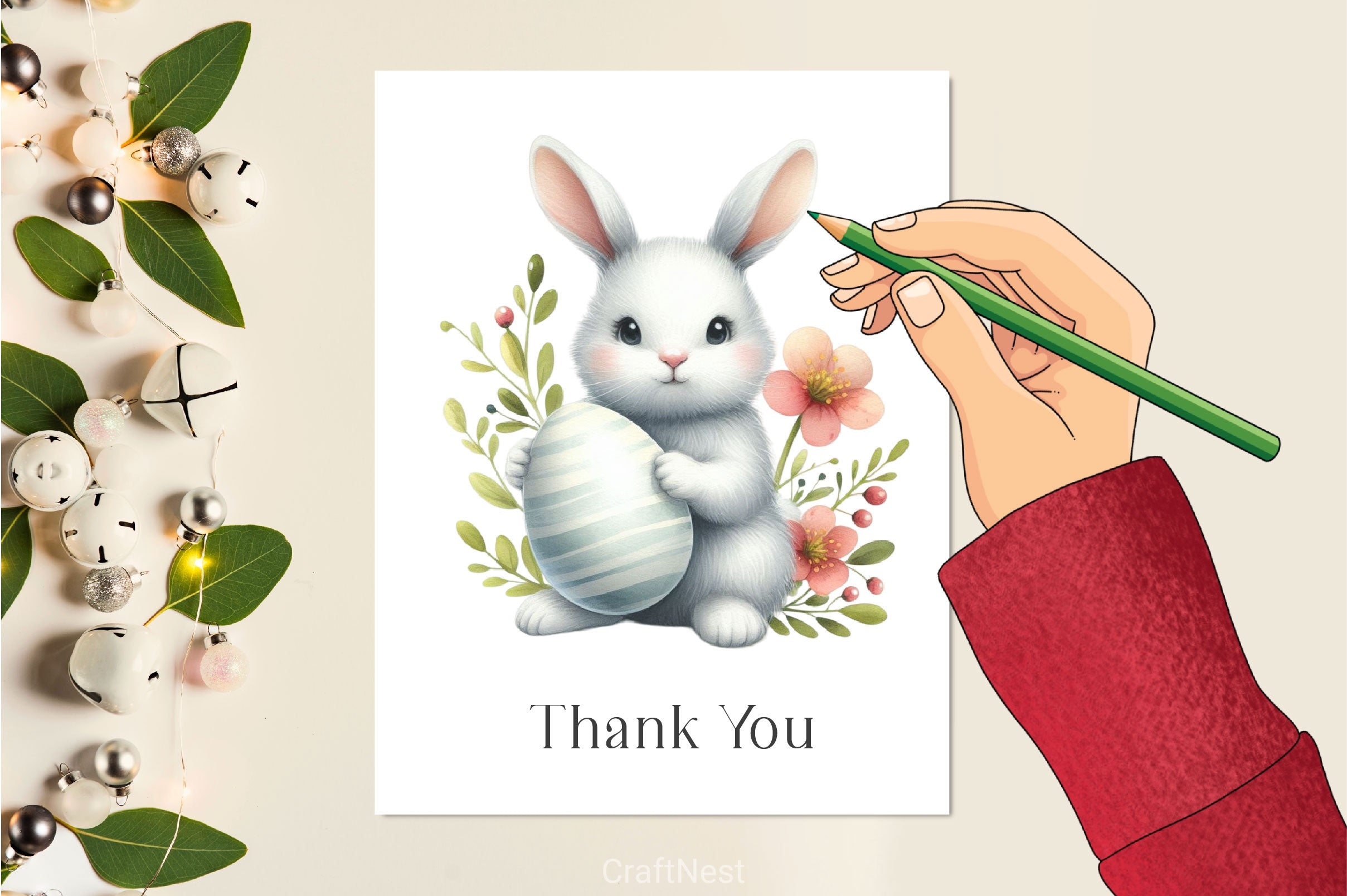 Easter Bunny Clipart Bundle 27