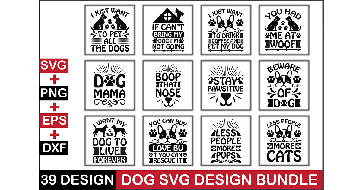 Dog SVG Bundle 13