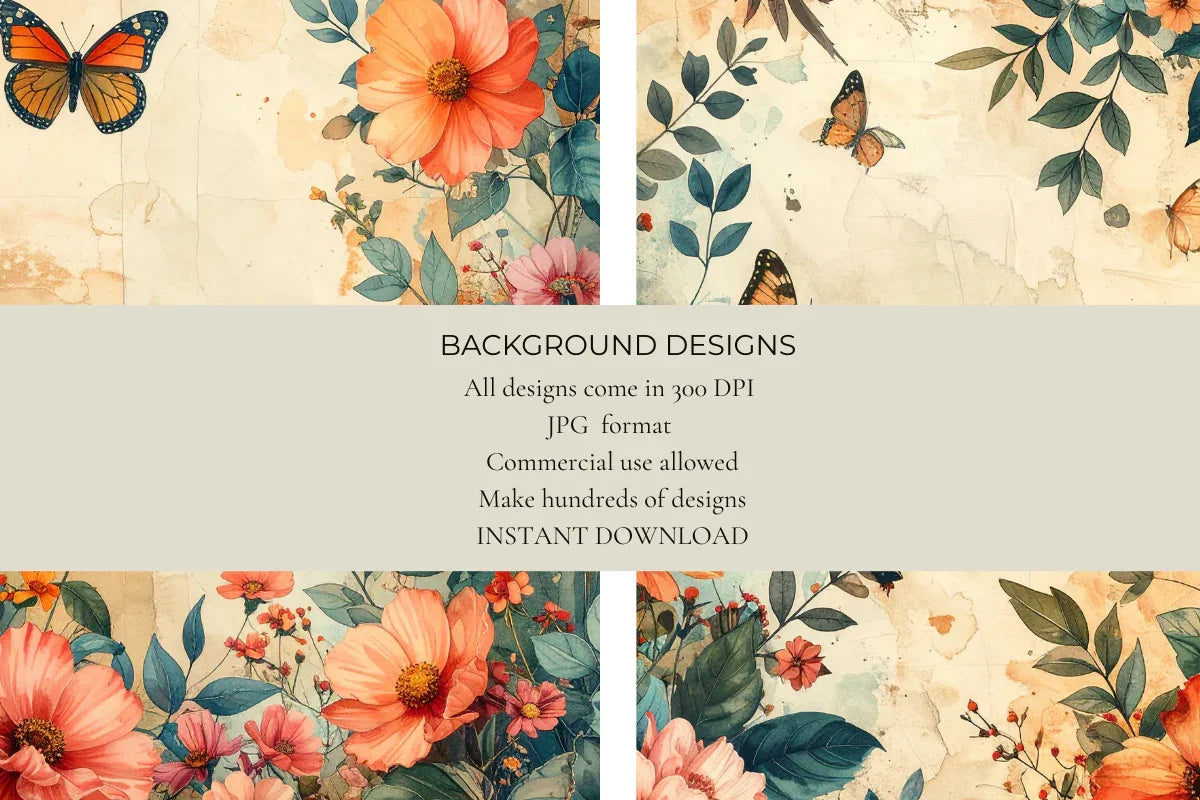 Torn Fragments Junk Journal Papers - CraftNest - Digital Crafting and Art