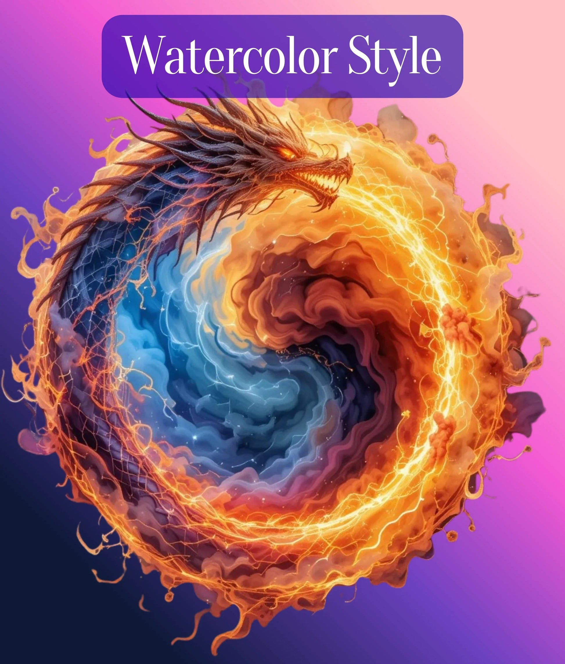 Fantasy Yin Yang Clipart Bundle - CraftNest - Digital Crafting and Art