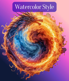 Fantasy Yin Yang Clipart Bundle - CraftNest - Digital Crafting and Art