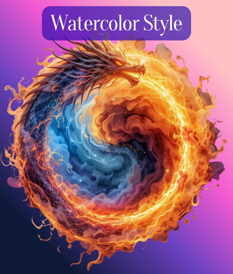 Fantasy Yin Yang Clipart Bundle - CraftNest - Digital Crafting and Art
