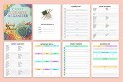 Craft Business Organizer for Efficient Management - CraftNest - Digital Crafting and Art