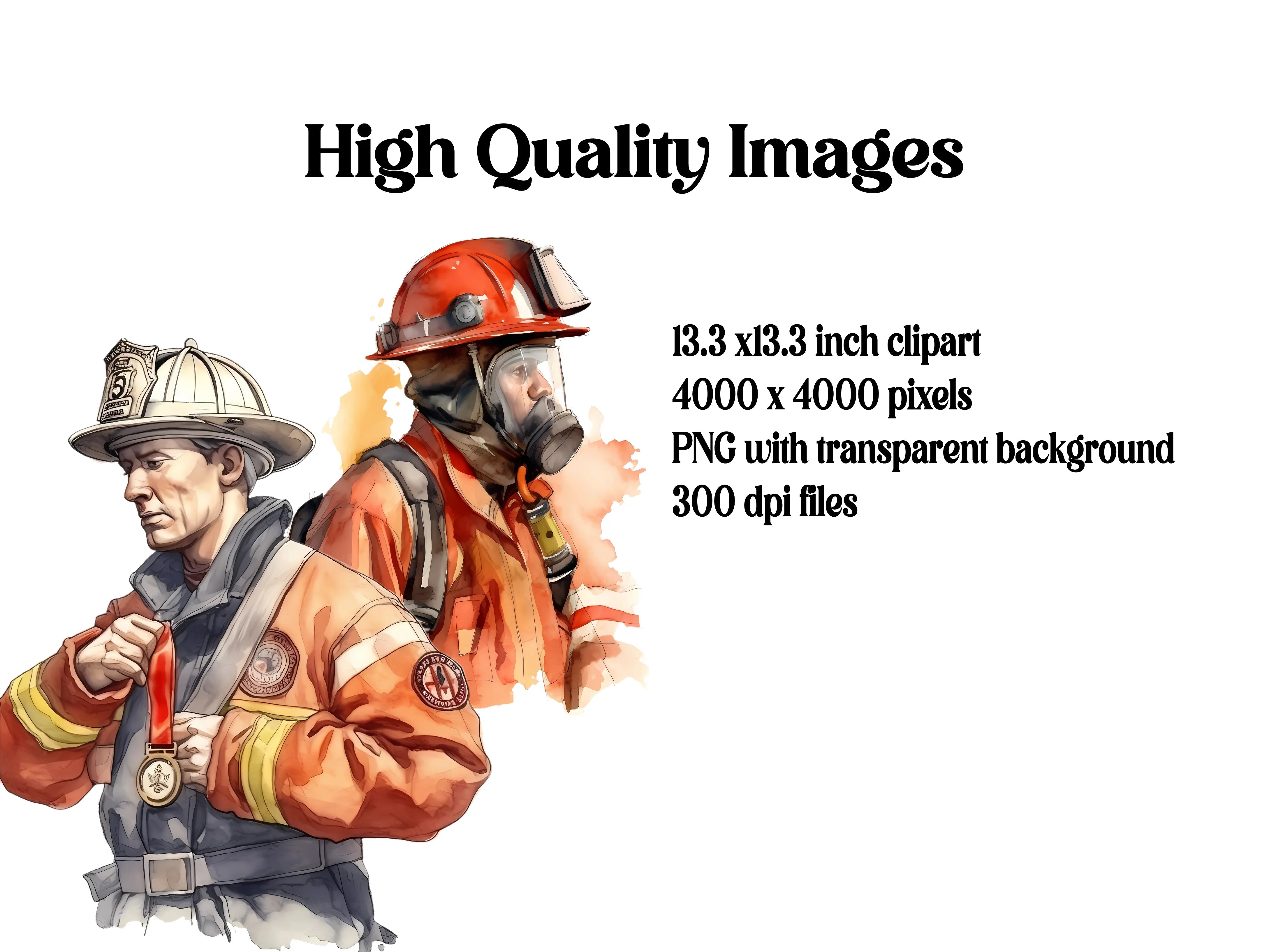 Firefighter Clipart - CraftNest