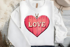 Love Wooden Valentine Clipart Bundle - CraftNest - Digital Crafting and Art