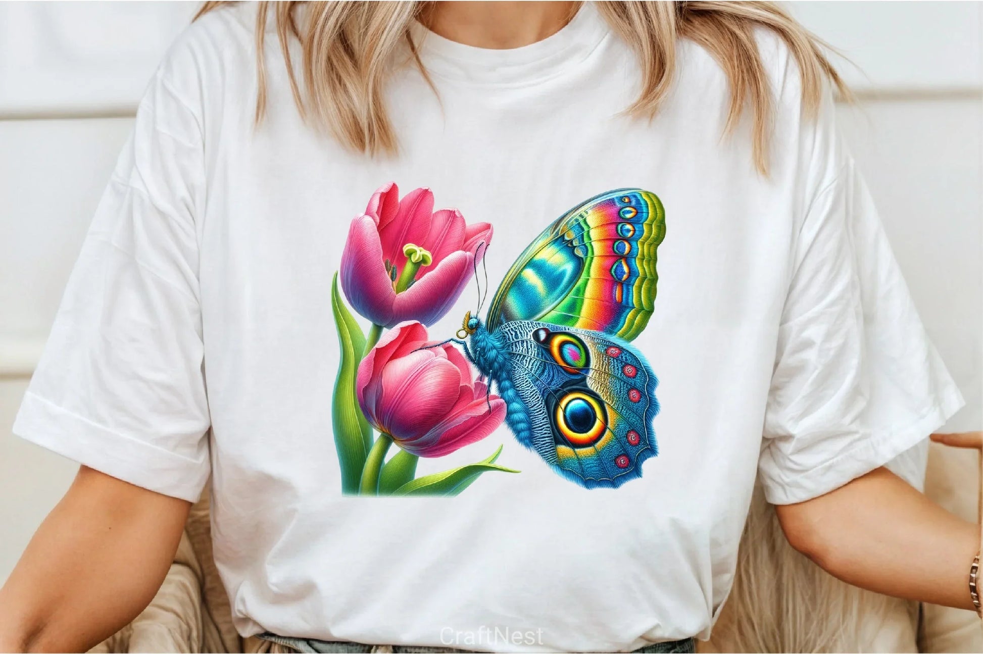 Spring Flower & Butterfly Clipart Bundle - CraftNest - Digital Crafting and Art