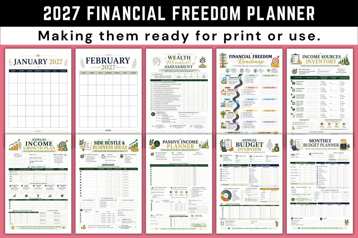 Financial Freedom Planner 2027