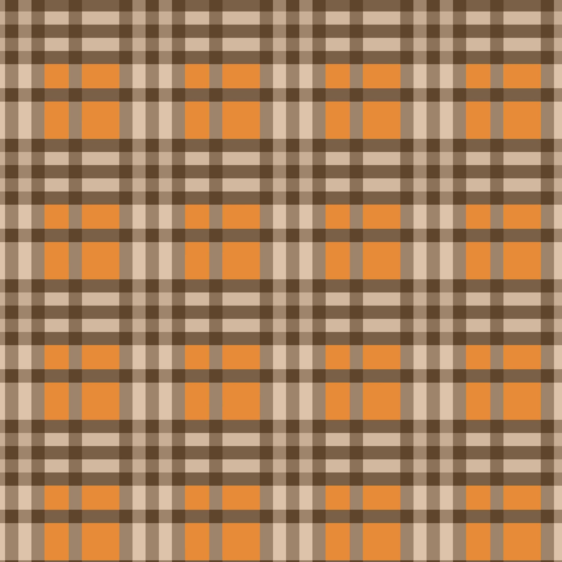 Fall Plaid Seamless Digital Paper - CraftNest - Digital Crafting and Art