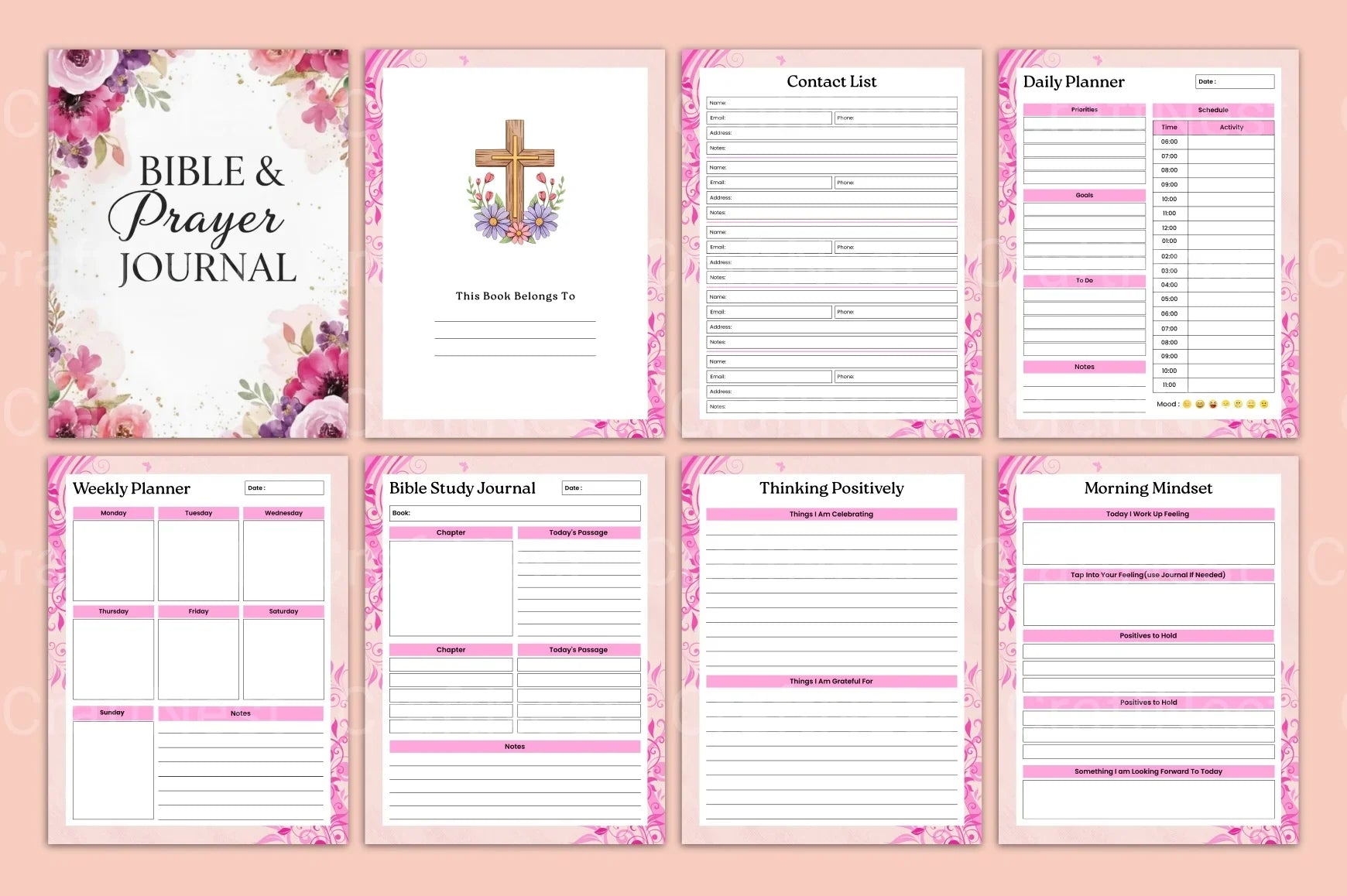 Bible Prayer Guide - CraftNest - Digital Crafting and Art
