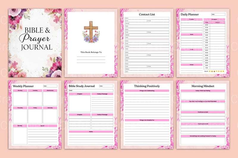 Bible Prayer Guide - CraftNest - Digital Crafting and Art