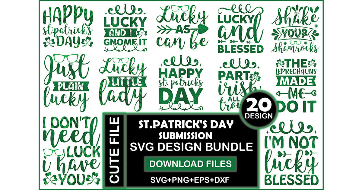 St Patrick's Day SVG Bundle