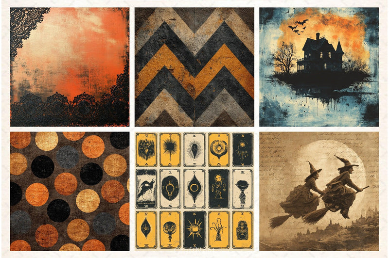 Vintage Halloween Clipart Bundle 10 - CraftNest - Digital Crafting and Art