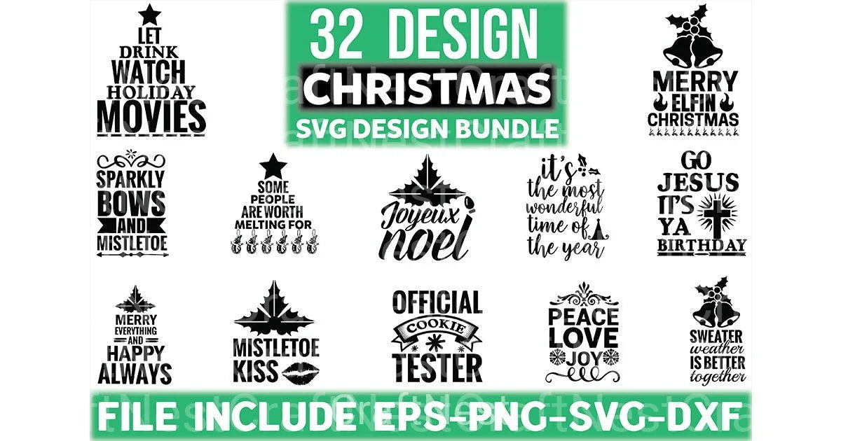 Christmas Design Bundle 99 - CraftNest - Digital Crafting and Art