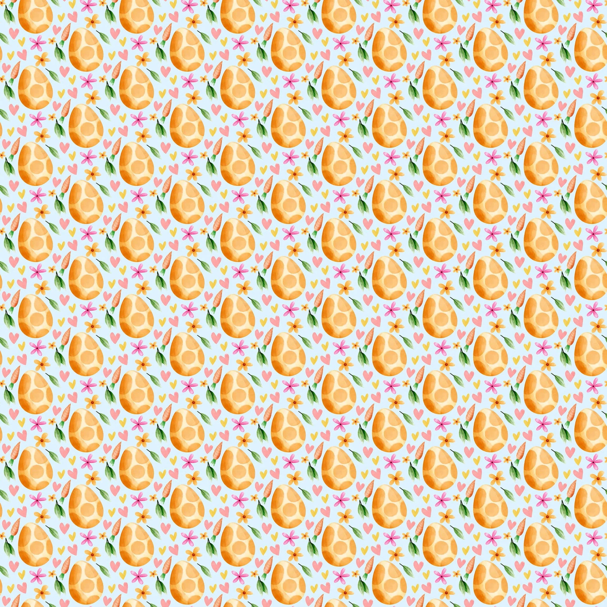 Watercolor Easter Seamless Digital Paper - CraftNest - Digital Crafting and Art