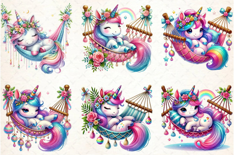 Unicorn Clipart Bundle - CraftNest - Digital Crafting and Art