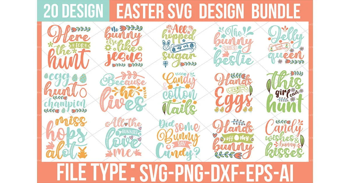 Easter Design SVG Bundle