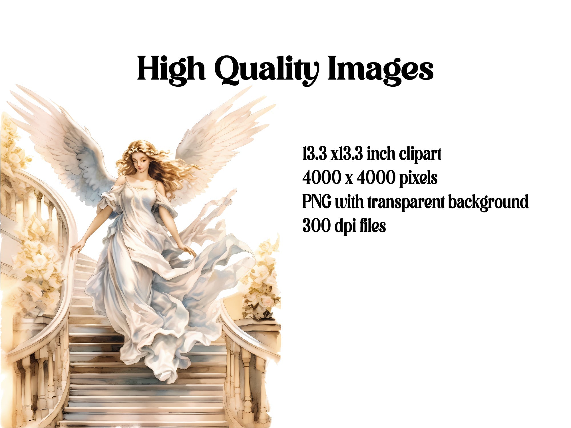Rococo Angels Clipart - CraftNest