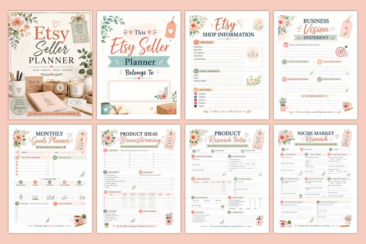Etsy Seller Planner 2027
