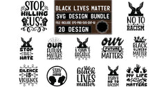 Black Lives Matter SVG Design Bundle - CraftNest - Digital Crafting and Art