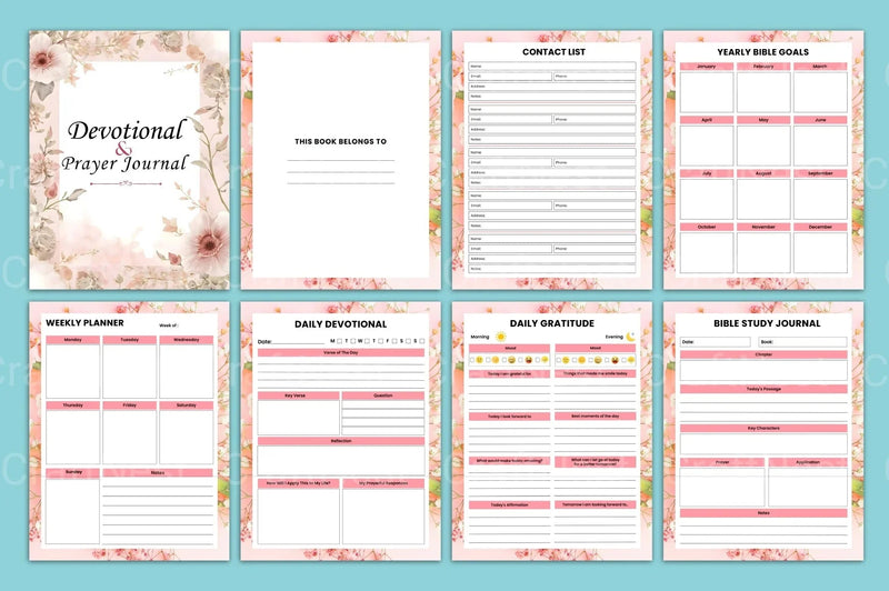 Devotional Prayer Guide - CraftNest - Digital Crafting and Art