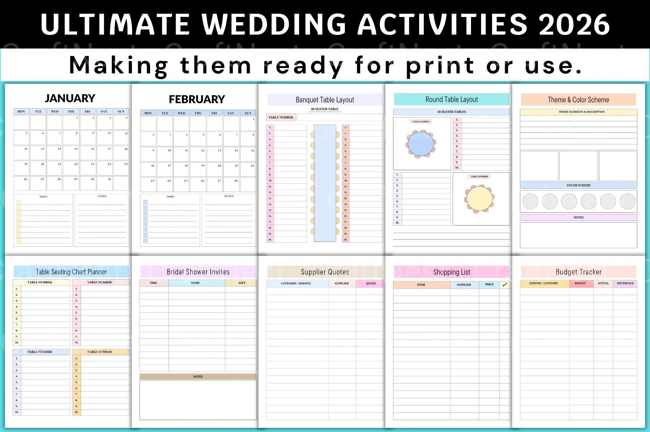 Ultimate Wedding Activities Guide - CraftNest - Digital Crafting and Art