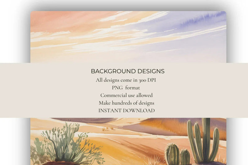 Sandy Deserts Background Papers - CraftNest - Digital Crafting and Art
