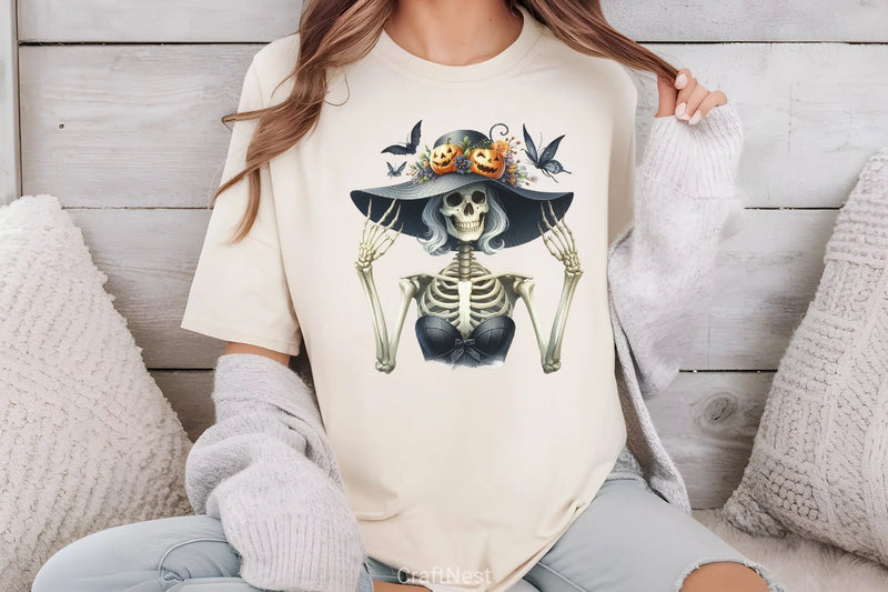 Halloween Skeleton Clipart Bundle - CraftNest - Digital Crafting and Art