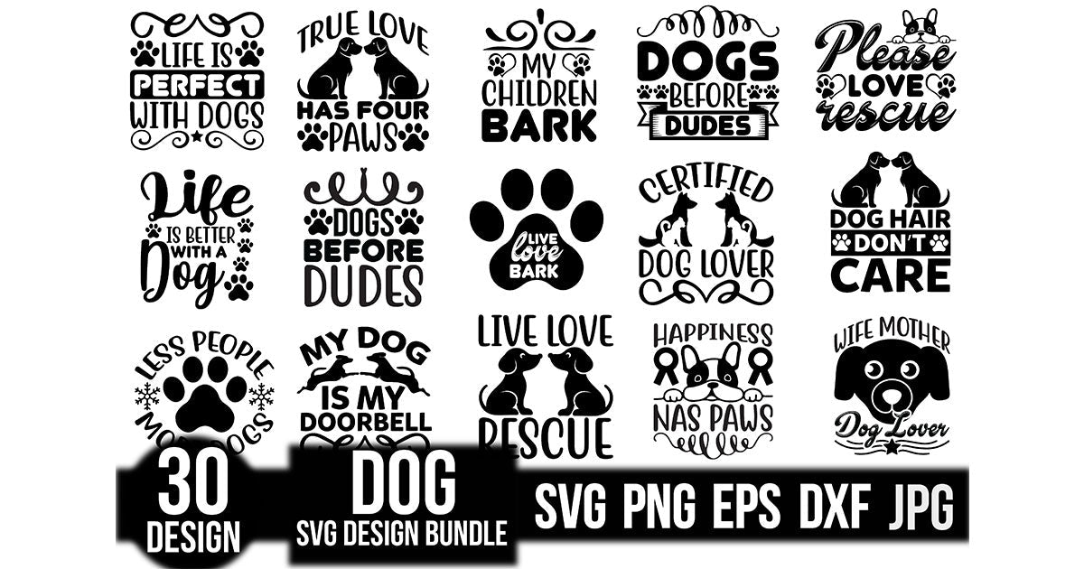 Dog SVG Bundle 11