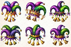 Mardi Gras Hat Clipart Bundle - CraftNest - Digital Crafting and Art