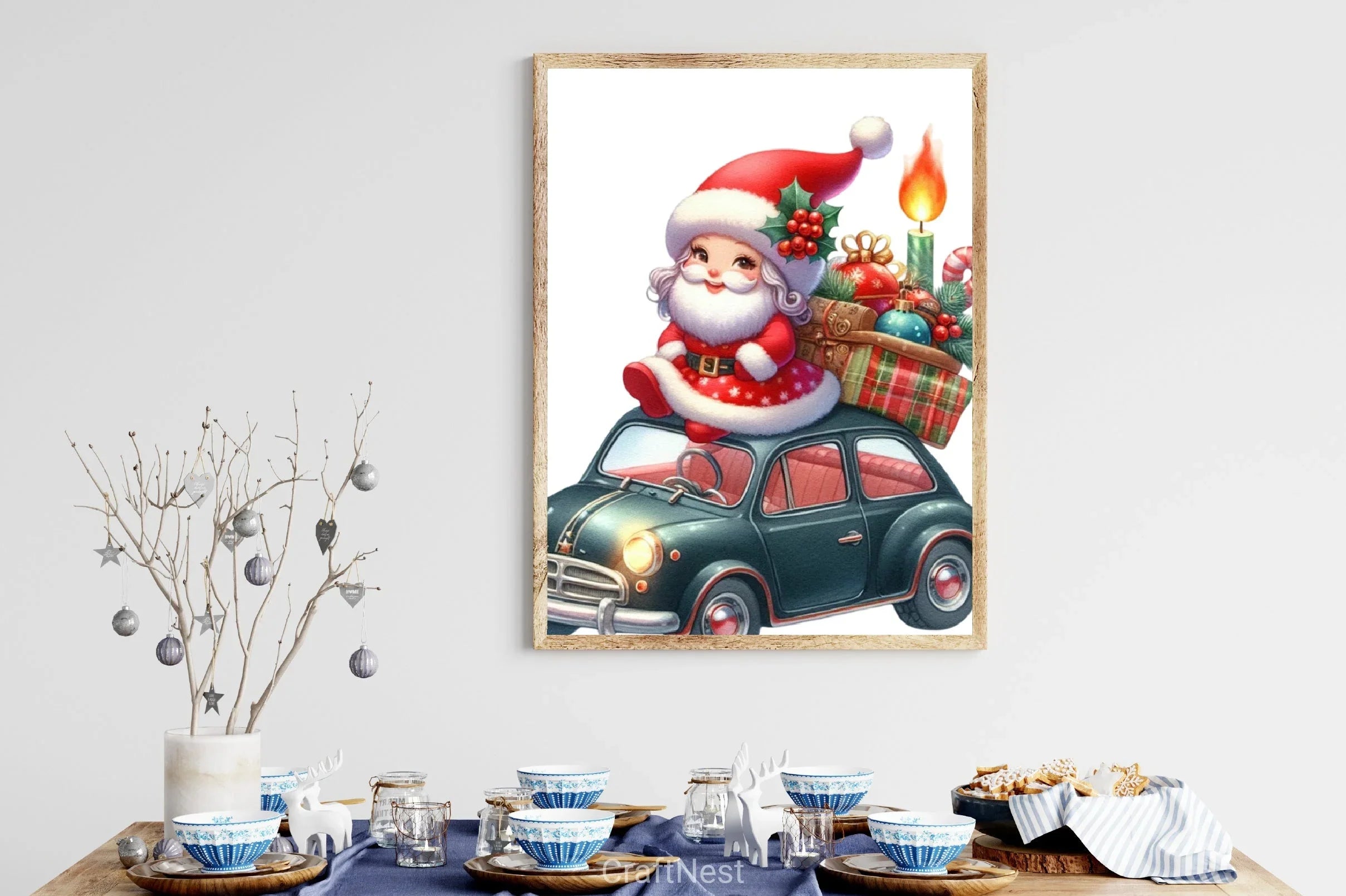 Christmas Mrs. Claus Clipart Bundle - CraftNest - Digital Crafting and Art