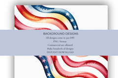 USA Stripes Background Papers - CraftNest - Digital Crafting and Art