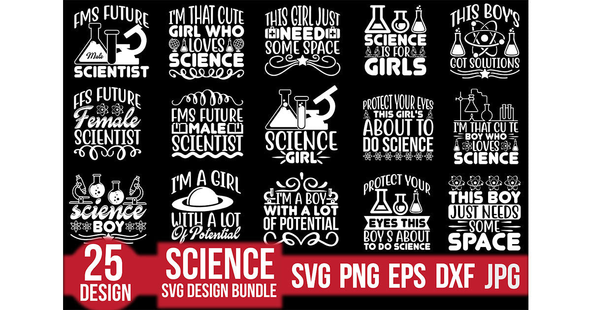 Science SVG Bundle 3