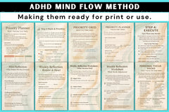 ADHD Mind Flow Method - CraftNest - Digital Crafting and Art