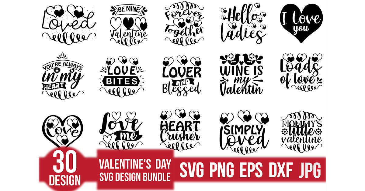 Valentine's Day SVG Bundle 19