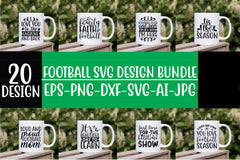 Football Design SVG Bundle - CraftNest - Digital Crafting and Art