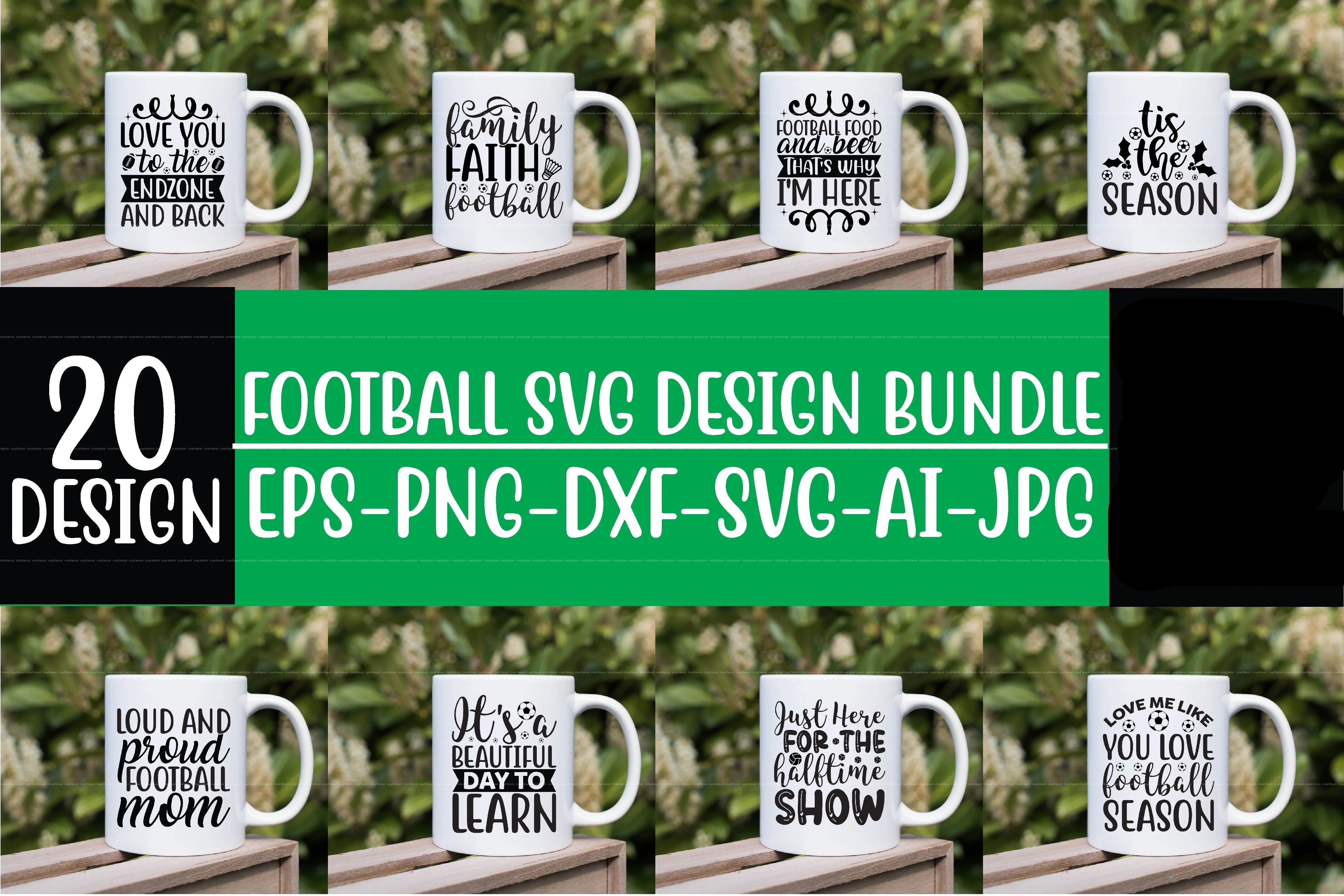 Football Design SVG Bundle