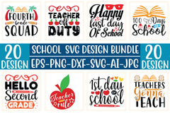 School SVG Bundle - CraftNest - Digital Crafting and Art
