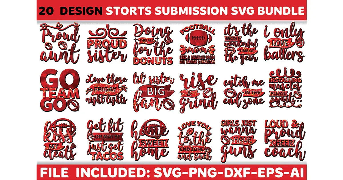 Sports Design SVG Bundle