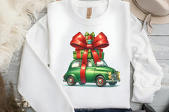 Christmas Car Clipart Bundle 1 - CraftNest - Digital Crafting and Art