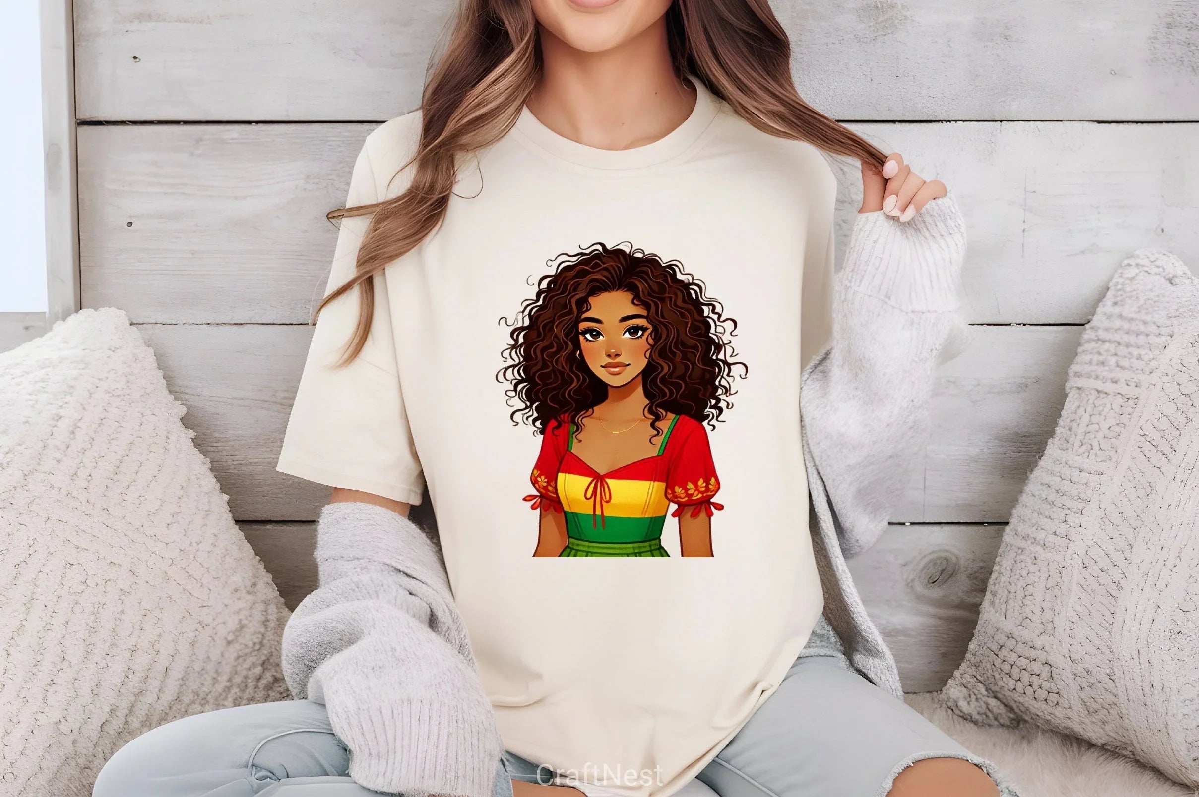 Black History Month Girl Clipart Bundle 2 - CraftNest - Digital Crafting and Art