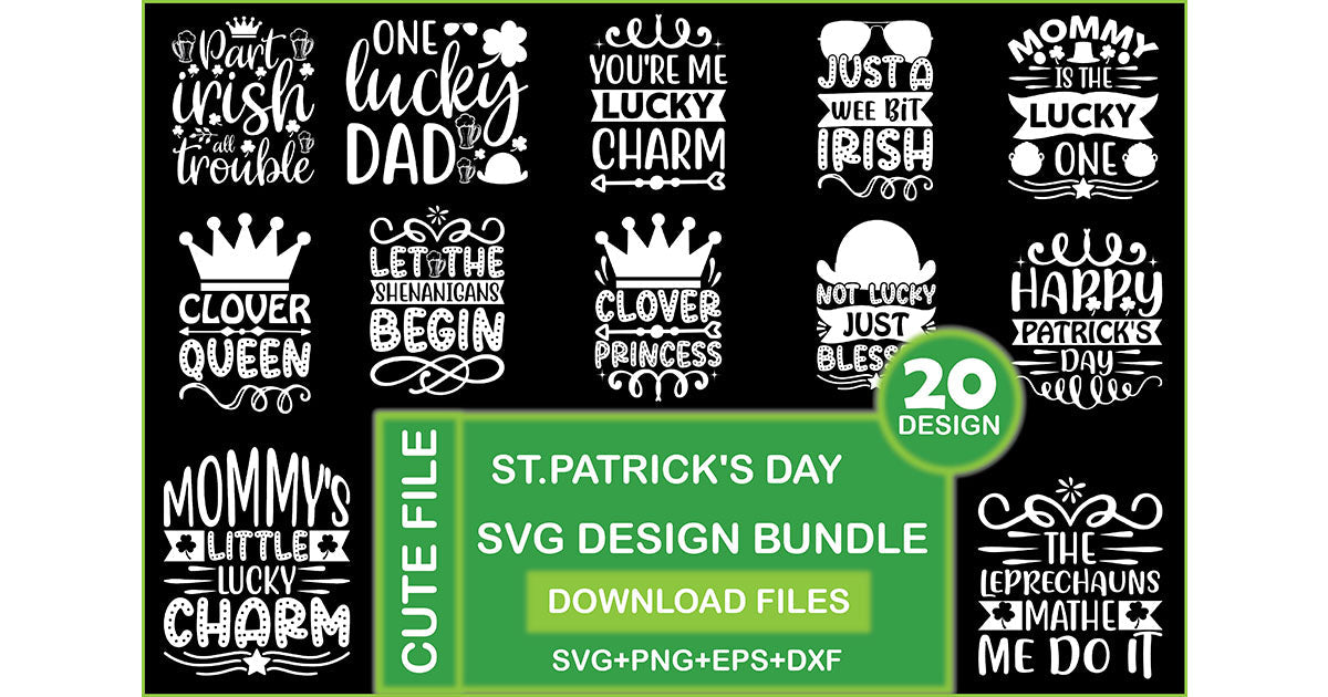 St Patrick's Day SVG Bundle 2