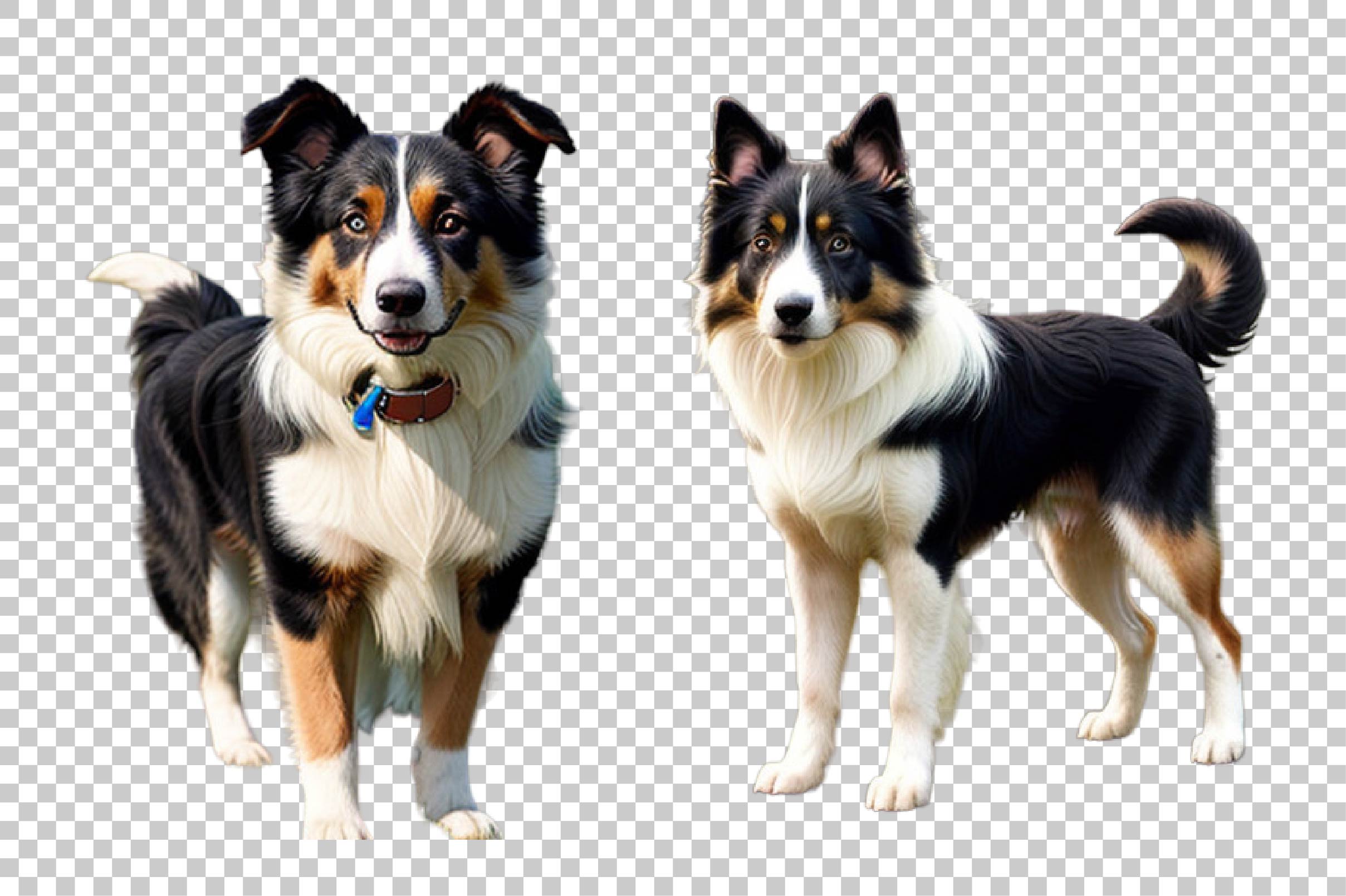 Peeking Dogs Clipart Bundle