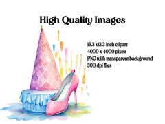 Princess Birthday Clipart - CraftNest
