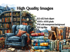 Book Reading Clipart - CraftNest - Digital Crafting and Art