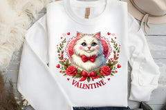 Cat Valentine's Day Clipart Bundle - CraftNest - Digital Crafting and Art