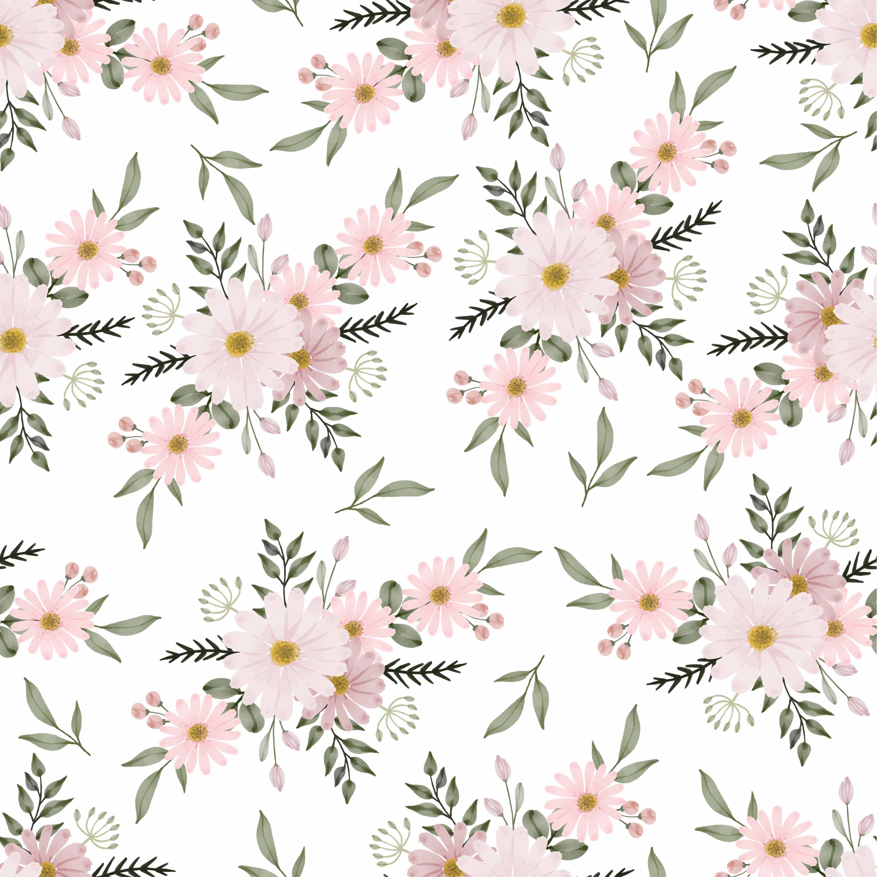 Spring Seamless Digital Paper - CraftNest - Digital Crafting and Art