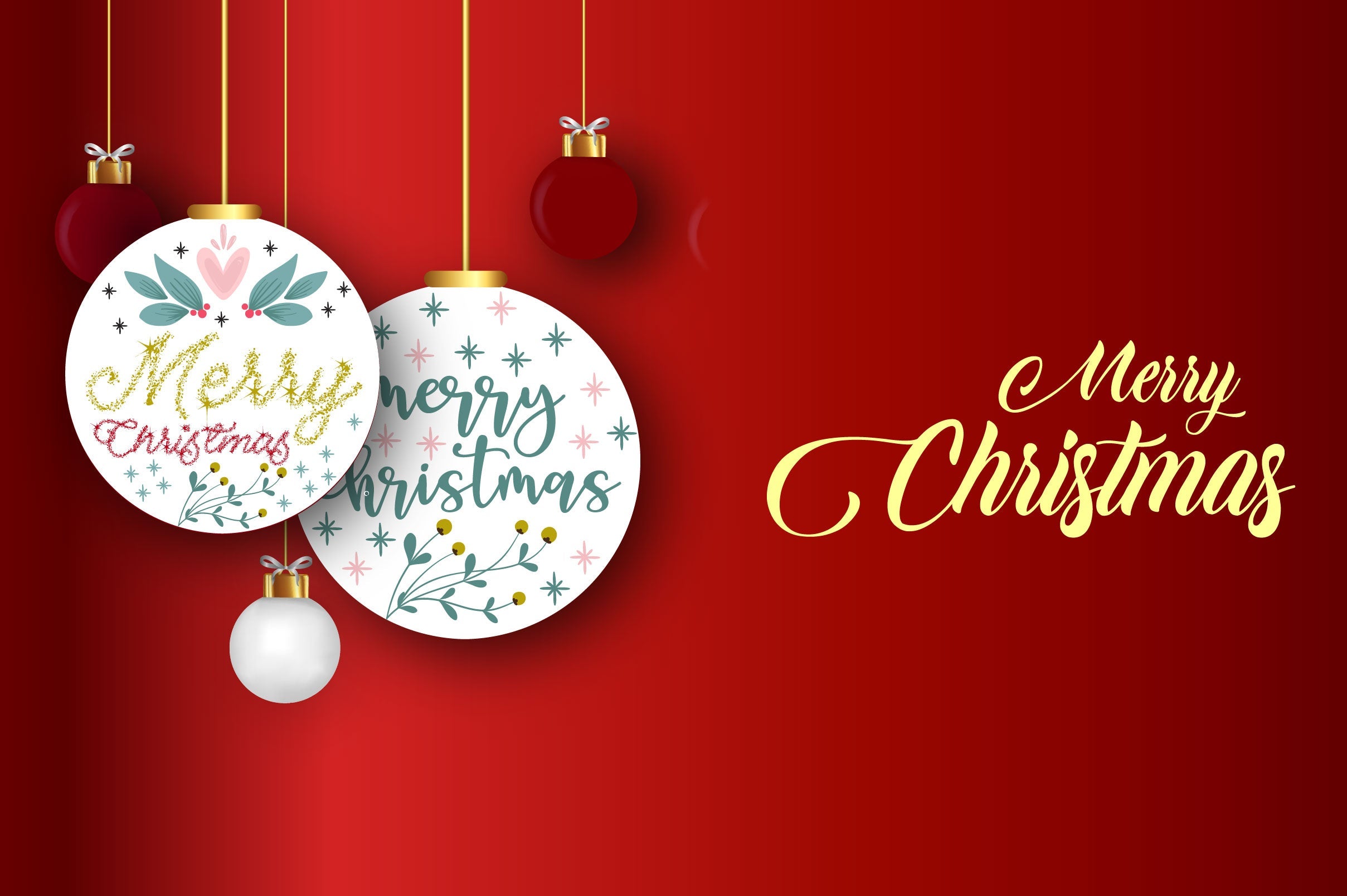 Merry Christmas Round Bundle