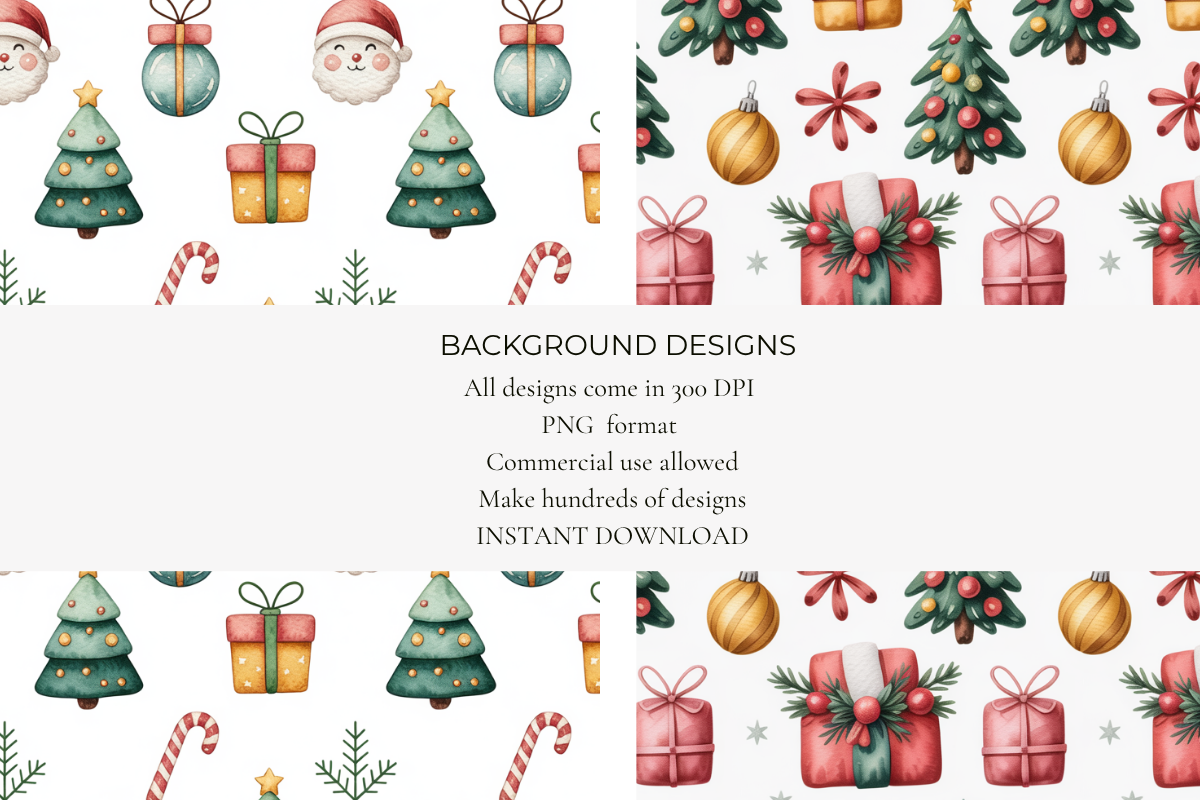 Christmas Seamless Papers
