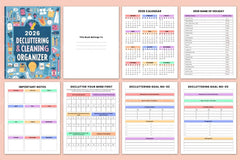 Decluttering and Cleaning Organizer KDP - CraftNest - Digital Crafting and Art