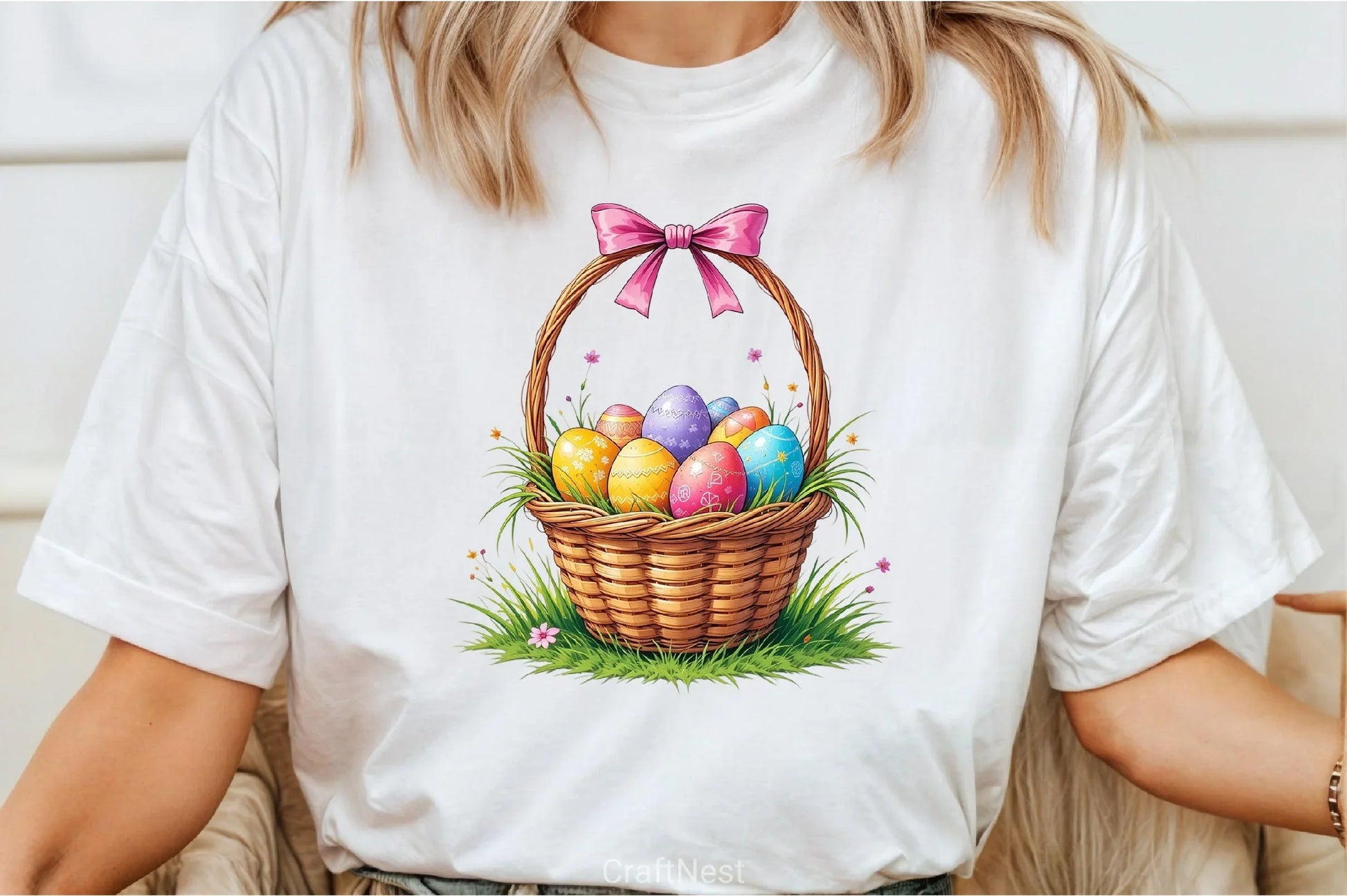 Colorful Easter Basket Clipart Bundle - CraftNest - Digital Crafting and Art